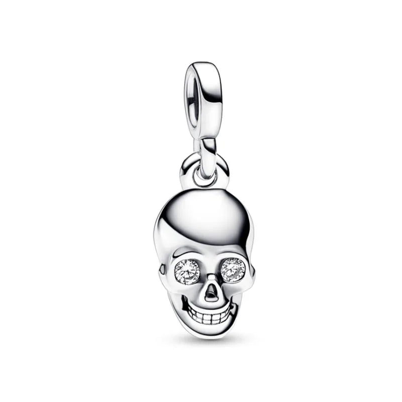 New 925 Sterling Silver ME Series Gold Toothed Elephant Charm | Fit European Original ME Bracelet Accessories Jewelry