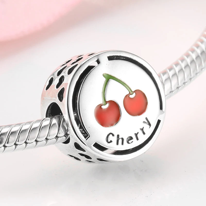 Give Birth To Life Pregnant Mother 925 Sterling Silver Charm | Pink CZ Beads Fit Original Bracelets