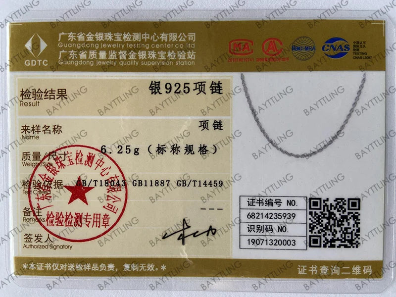 Charm 925 Sterling Silver 4MM Rope Chain Necklace & Bracelet Set – Men Women Fashion Wedding Jewelry Gift