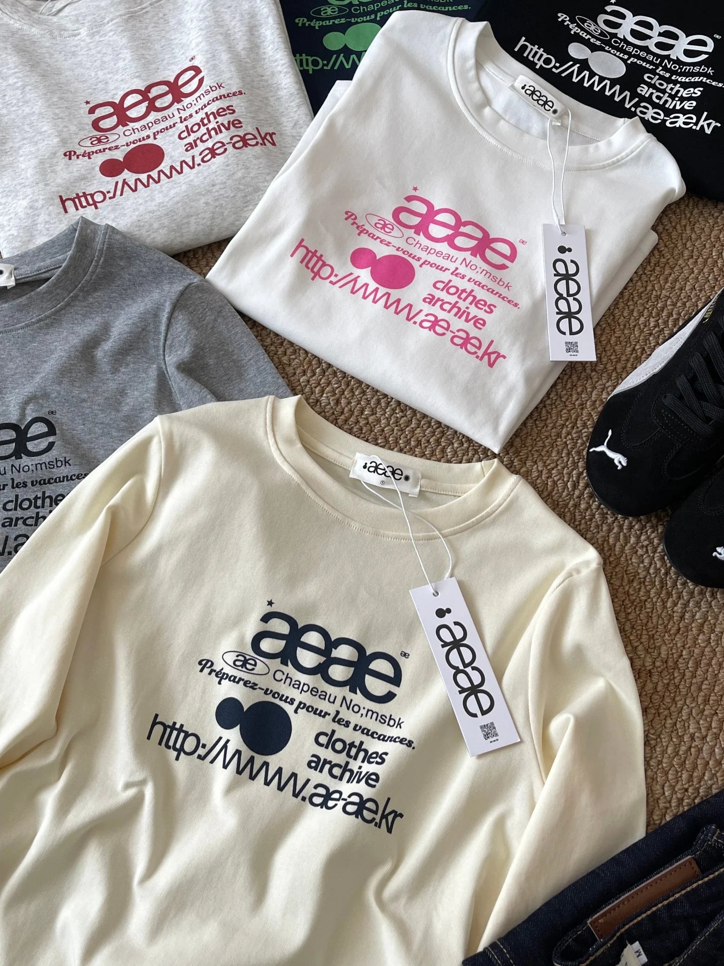 Women’s Slim Fit Round Neck Long Sleeve T-Shirt | Handmade Color Block Letter Print Base Layer Top