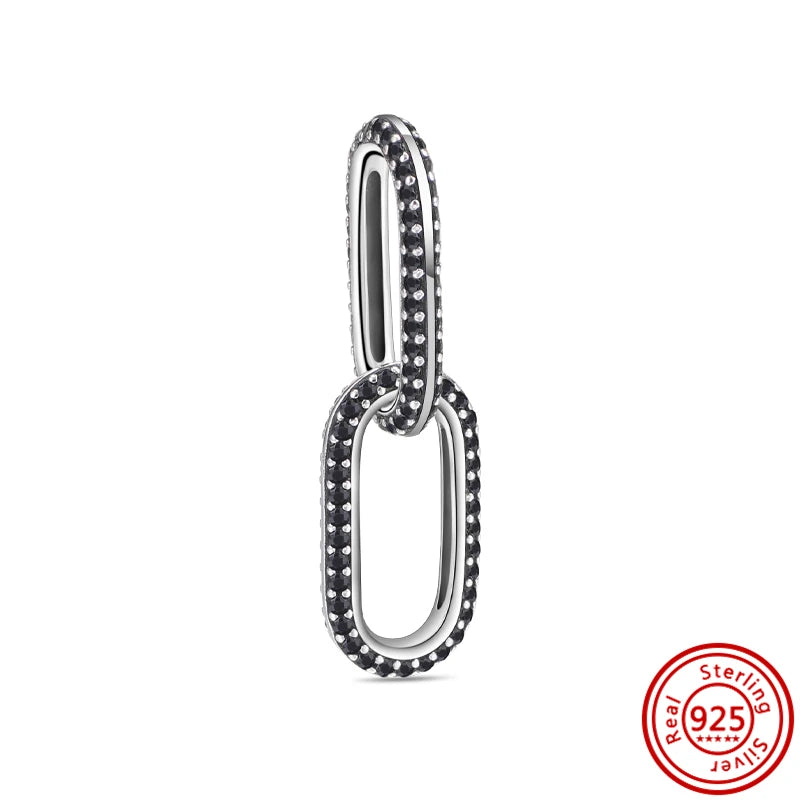 New 925 Sterling Silver ME Series Charms | Links Accessories for Original Bracelets & Necklaces DIY Jewelry Gift for Women