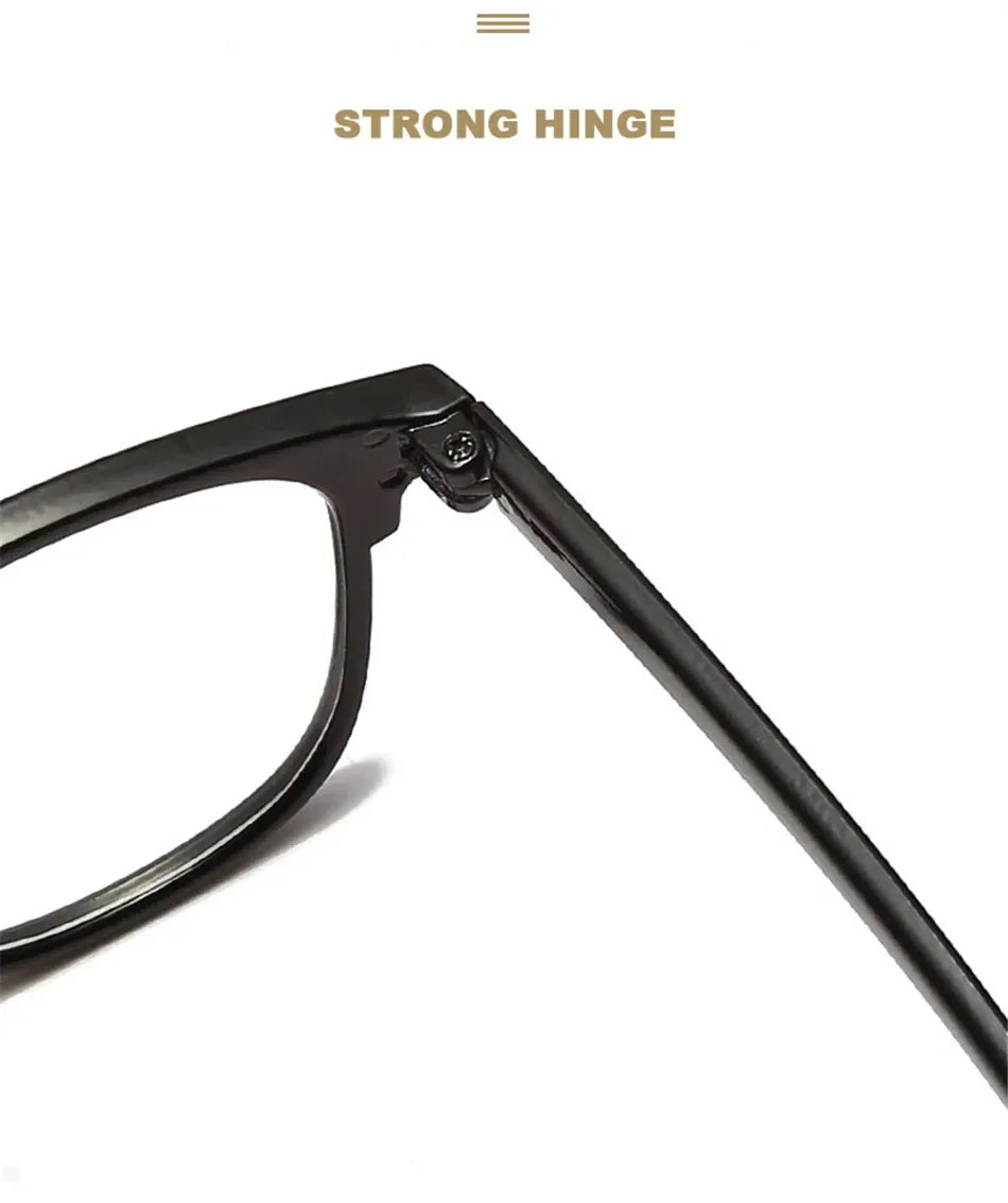 Classic Transparent Computer Glasses Frame – Unisex Anti Blue Light Blocking Glasses | Optical Lenses for Men & Women