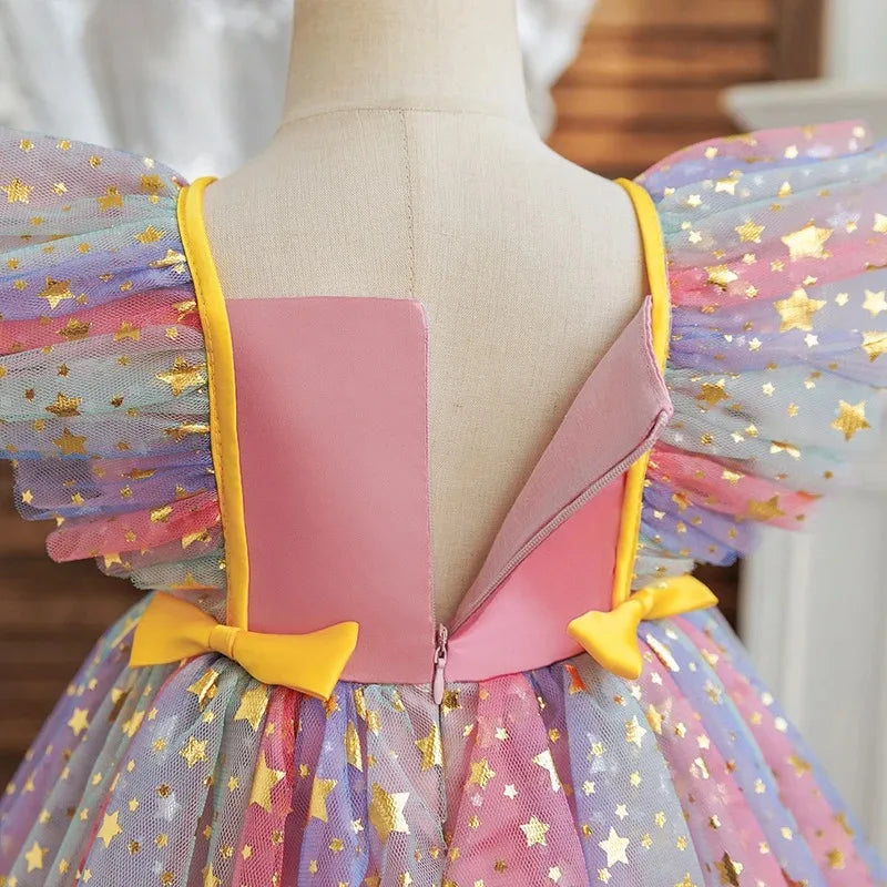 Hello Kitty Baby Princess Dress – Girls Birthday & Christmas Party Sleeveless Tulle Tutu Dress for 1-5Y