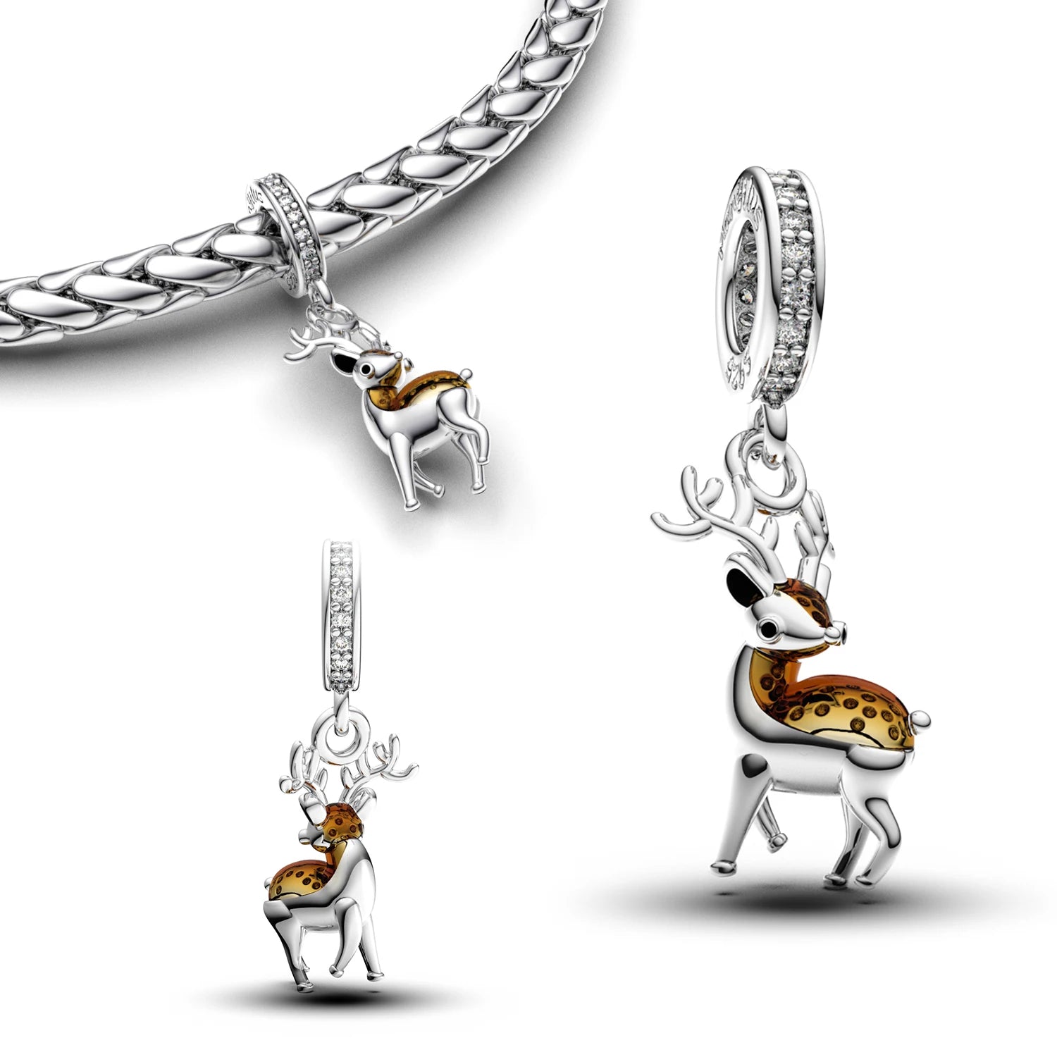 925 Sterling Silver Pendant & Beads | Bracelet Accessories for DIY Jewelry & Original Charms