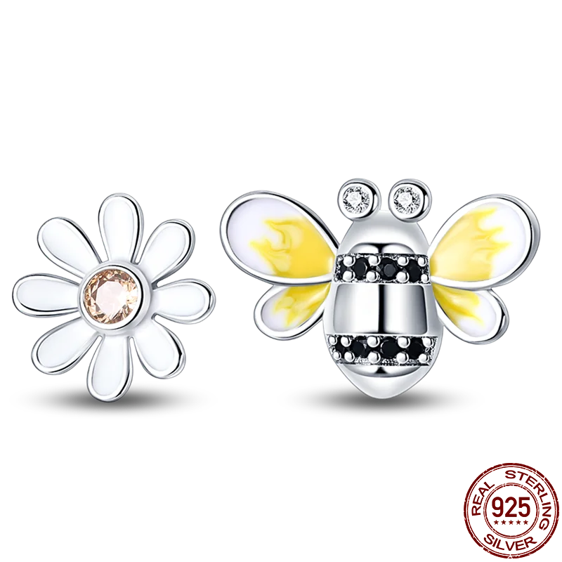 Luxury 925 Sterling Silver Ocean Mermaid Earrings | Pave CZ Fine Jewelry for Women