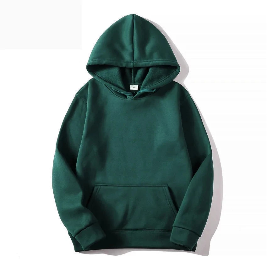 2025 Unisex Heavyweight Hoodie | American High Street Hooded Pullover | Men & Women Plus Size