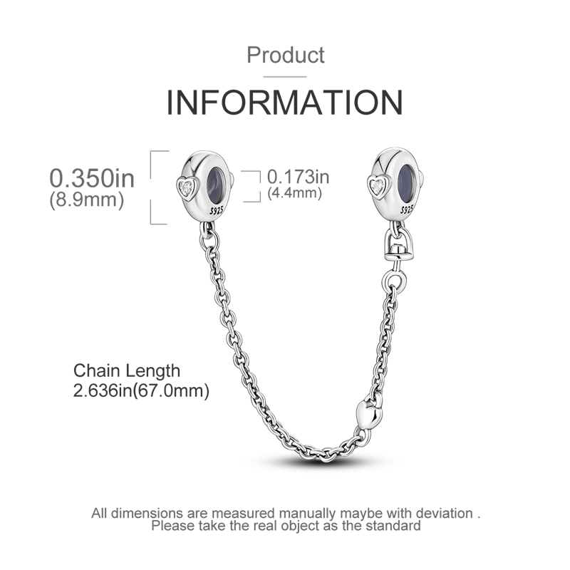 Star Moon & Evil Eye Chain Charm 🌙💙 925 Silver Bracelet Bead Women