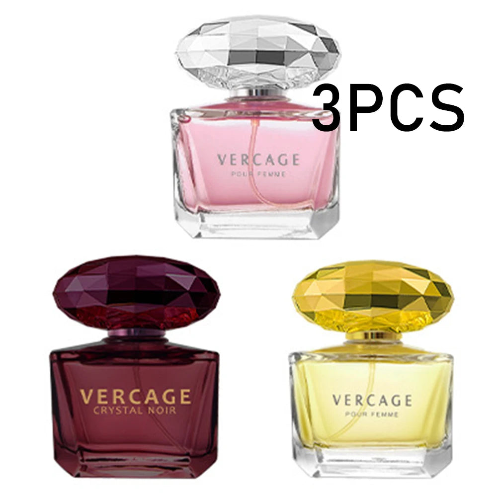 50ML Osmanthus, Peony & Pomegranate Perfume for Women – Crystal Diamond Series | Light, Elegant & Long-Lasting Scent