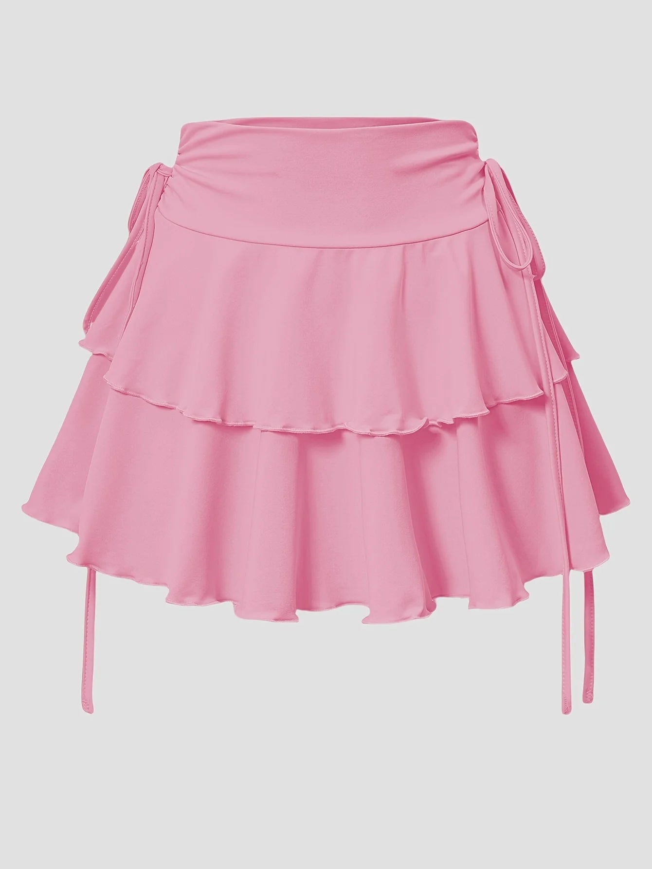 2025 Women’s Summer Solid Color Skirt – High Waist Slim Fit Elastic Short Skirt 🌸👗