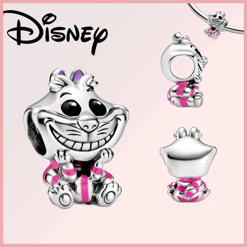 Disney Deadpool Stitch Minnie Winnie 925 Sterling Silver Dangle Charms – Fit Original Bracelet