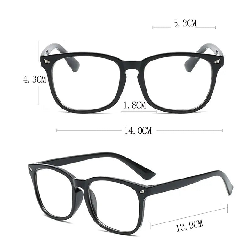 Fashion Anti-Blue Light Reading Glasses – Ultra-Light Eye Protection Readers Eyewear | Unisex Elegant Presbyopia Glasses