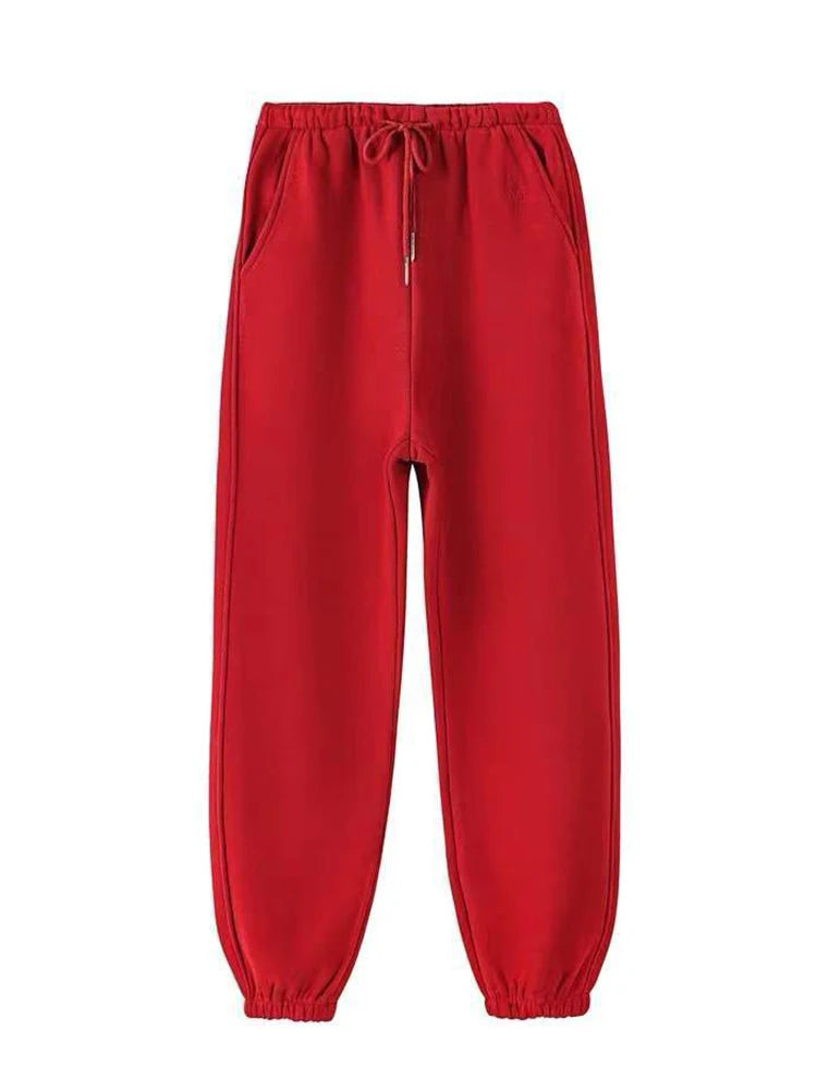 Women’s Winter Warm Leggings – Thick Fleece Plus Size Long Pants | Fashion Casual Solid Color Trousers
