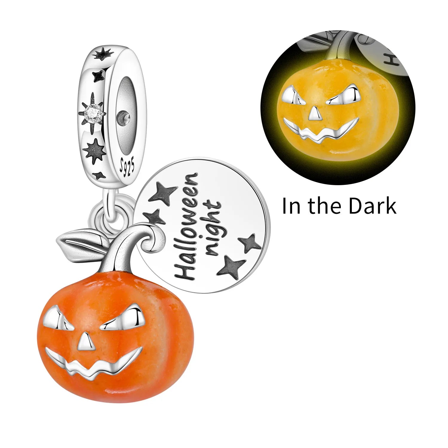 PANPOKI 925 Sterling Silver Little Devil Charm Beads | Fit Original Bracelet Pendant DIY Trendy Women Jewelry Gift