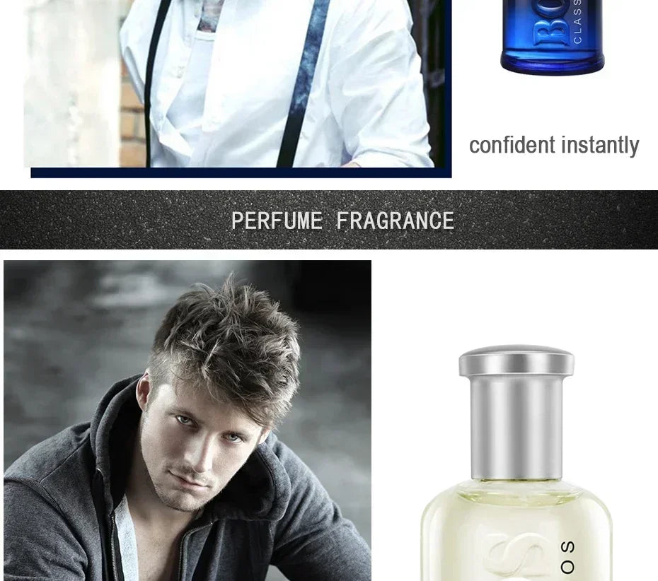 Hot Sale Men’s Perfume – Self-Confidence Cologne | Fresh Temptation Gentleman Fragrance Atomizer