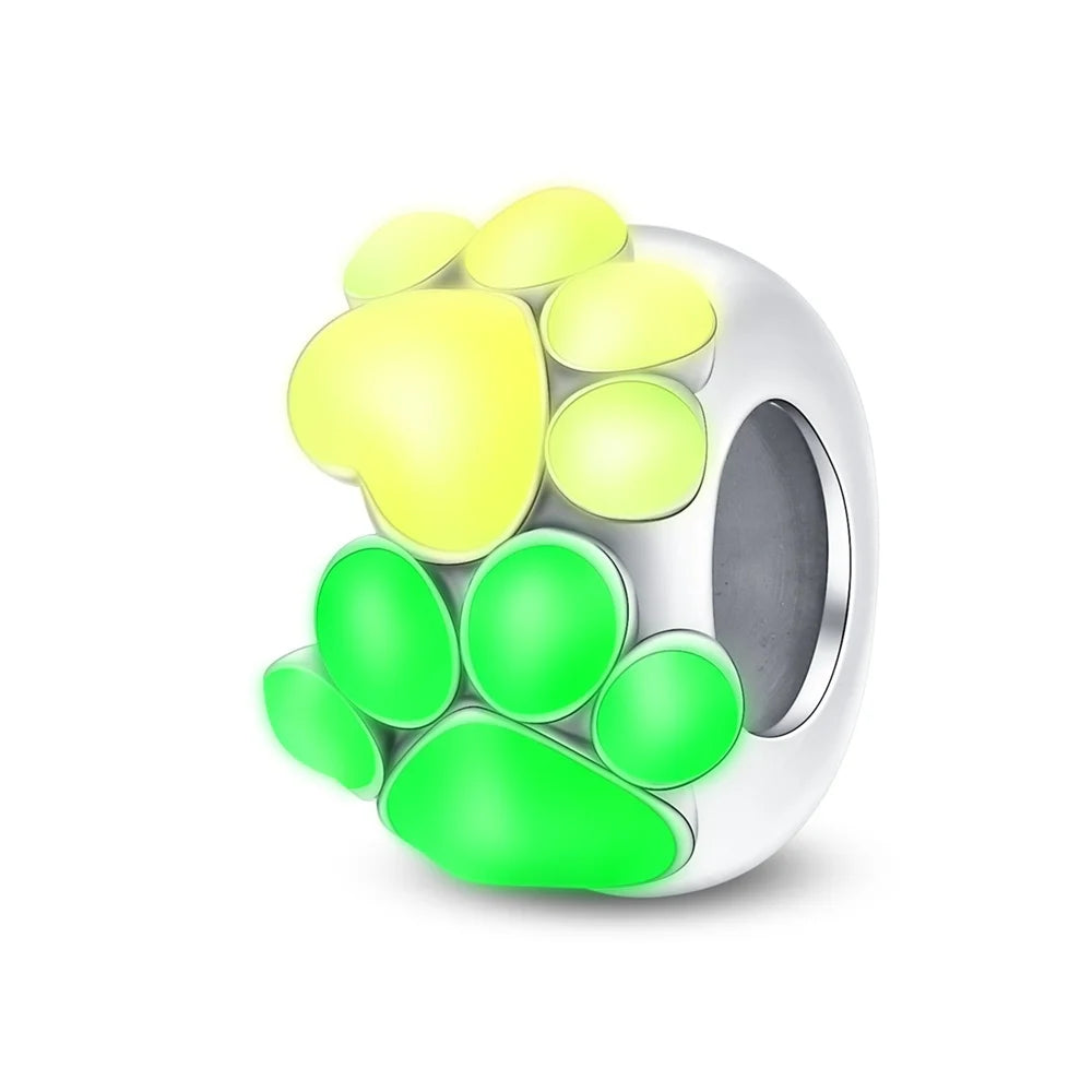 Cute Pet Kitten Puppy Sheep Charms | Fit 925 Original Pandora Bracelets | Colorful Zircon Beads DIY Jewelry Gift