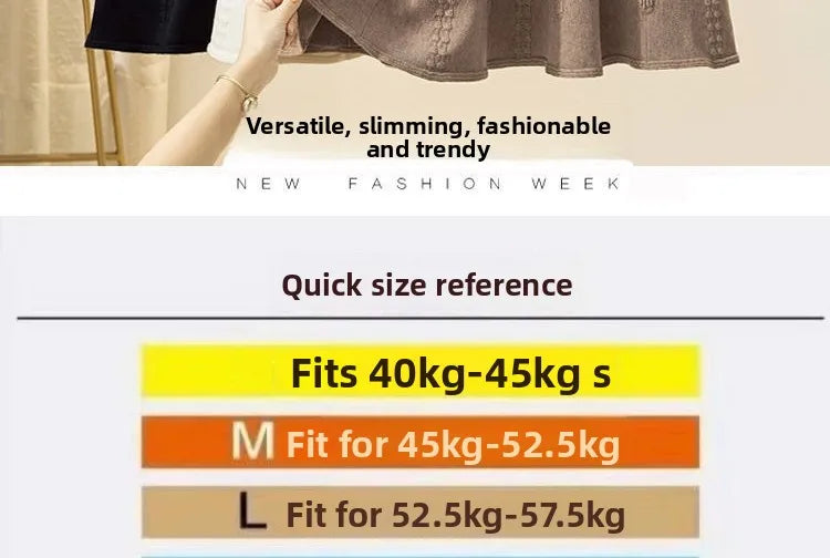 High Waist Knitted Midi Skirt – Women’s Sweater Matching Large Flounce A-Line Umbrella Skirt | Spring, Autumn & Winter