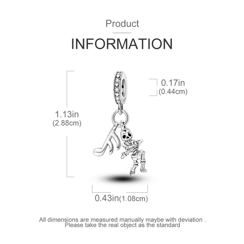 925 Sterling Silver Star, Moon & Heart Safety Chain | CZ Beads Angel Wing Charm for Original Bracelet DIY Jewelry