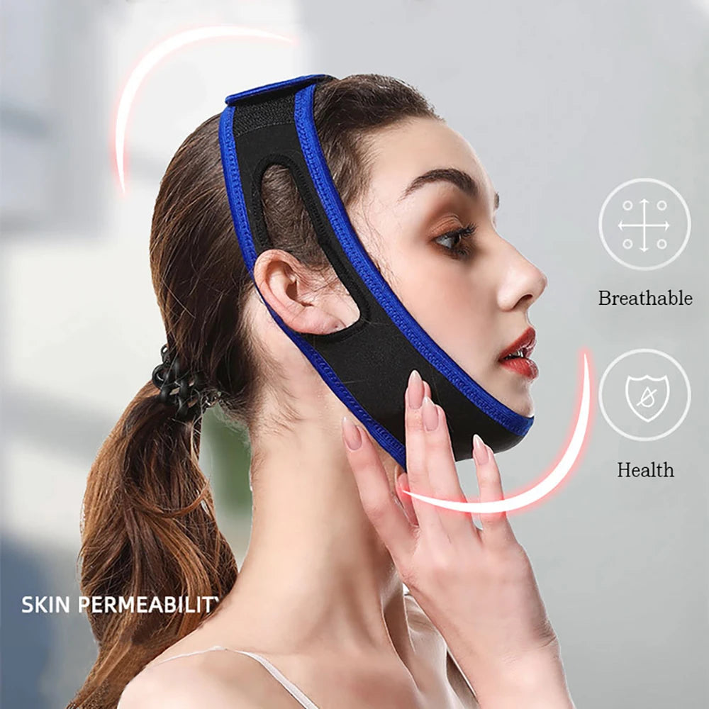 Chin & Cheek Lift Up Belt – Reusable V Line Face Slimming Bandage for Women