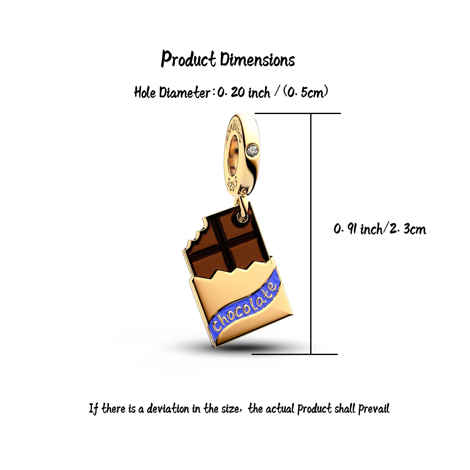 Plata 925 Sterling Silver Charm 💎 Real Silver Beads for Bracelet & DIY