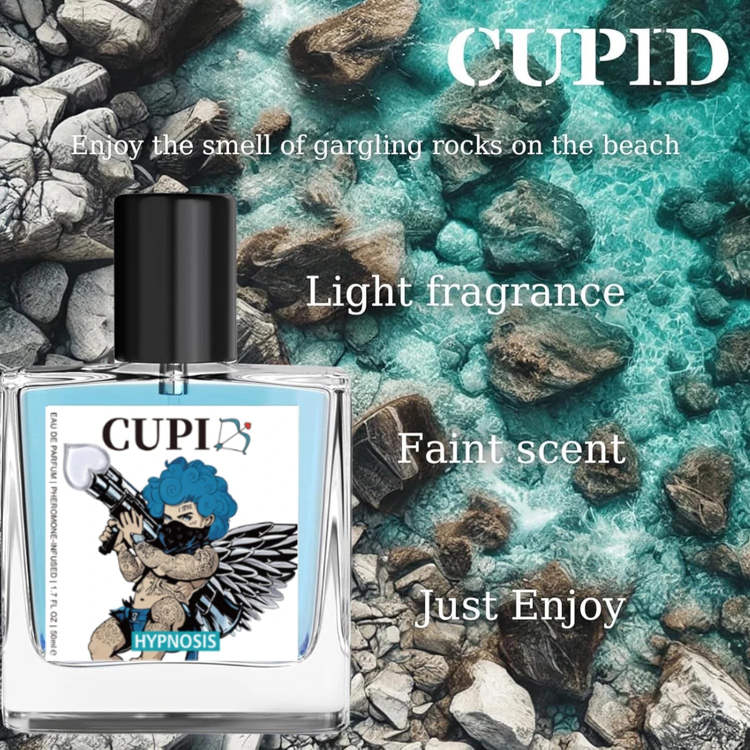 Cupid Cologne 50ml for Men – Long Lasting Pheromone Perfume | High-Quality Masculine Cologne to Attract Women & Enhance Intimacy
