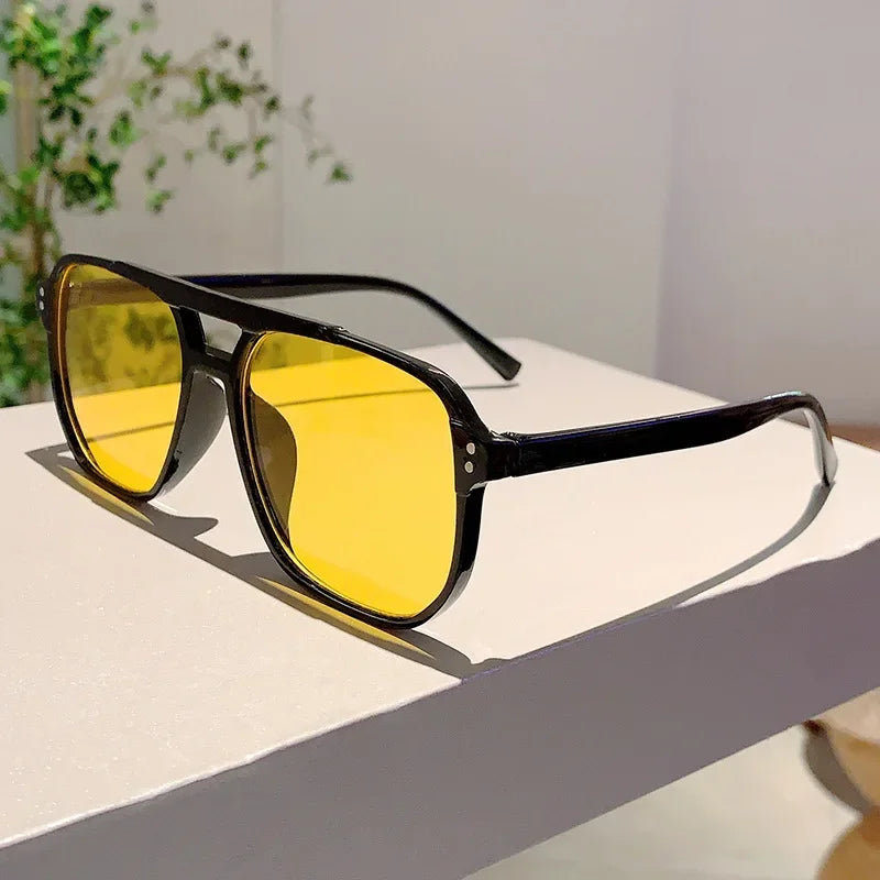 Retro Rectangle Sunglasses for Women – Brand Designer Vintage Small Frame Luxury Sun Glasses | Ladies Classic Black Square
