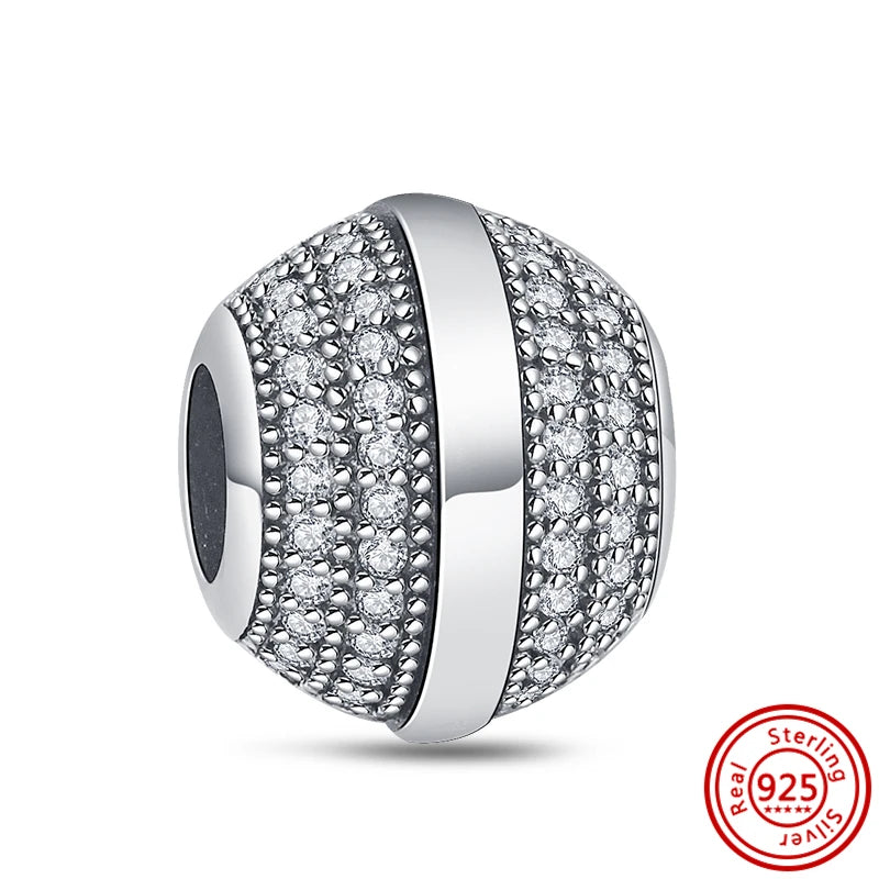 Authentic 925 Sterling Silver Snowflake, Starfish, Shell & Heart Charms | Fit Original Bracelets DIY Women Jewelry