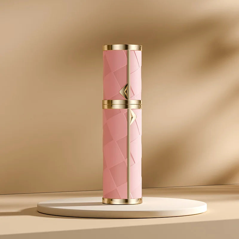 5ML Portable Mini Perfume Bottle – Travel Refillable Cosmetic Dispenser | Leather Leak-Proof Perfume Sprayer