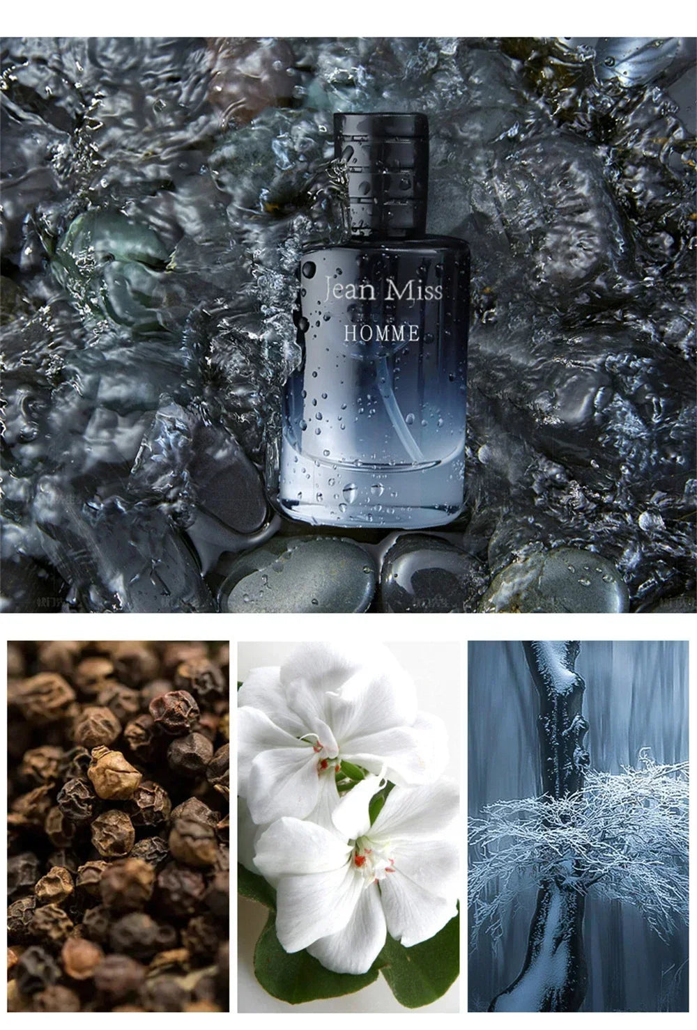 High-Quality 90ML Men’s Perfume Set – 3PCS Gift Box | Lasting Colognes for Men, Masculine & Fascinating Scents