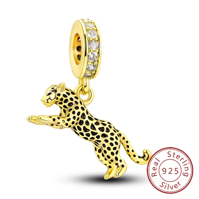 Cute Animal Puppy & Cat Charms | Fit Original 925 Sterling Silver Bracelet – DIY Women’s Fine Jewelry Beads