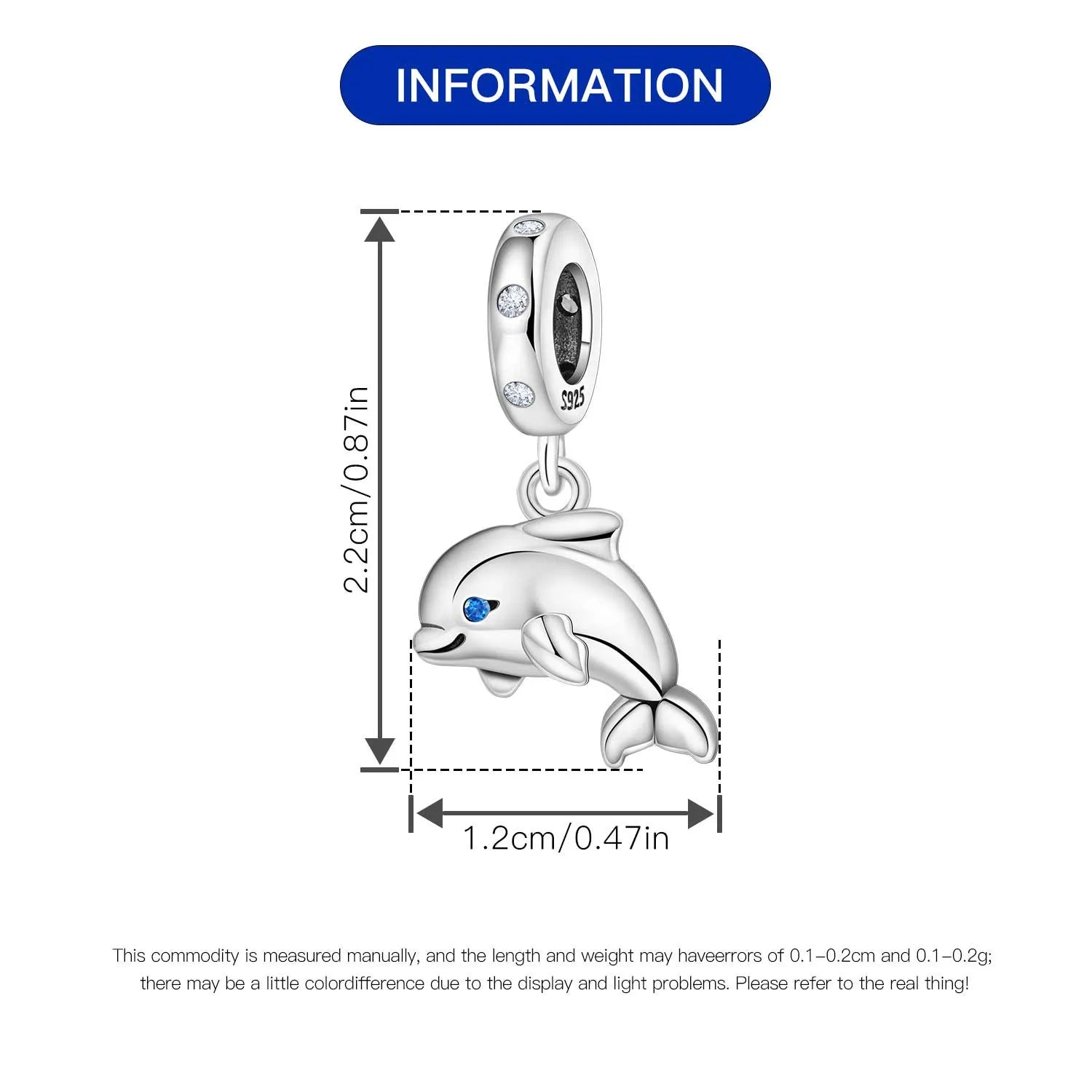 Orstarry 925 Sterling Silver Mermaid Cartoon Charm | Original Pendant Beads Fit Pandora Bracelet DIY Fine Jewelry Gift