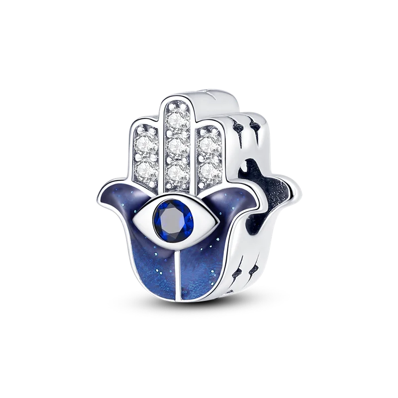 Blue Series 925 Sterling Silver Charms | Butterfly, Earth & Ocean Beads Pendants Fit Original Bracelet DIY Jewelry