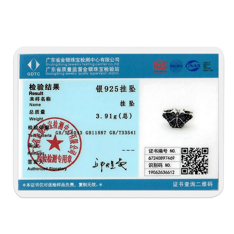 Blue Series 925 Sterling Silver Charms | Butterfly, Earth & Ocean Beads Pendants Fit Original Bracelet DIY Jewelry