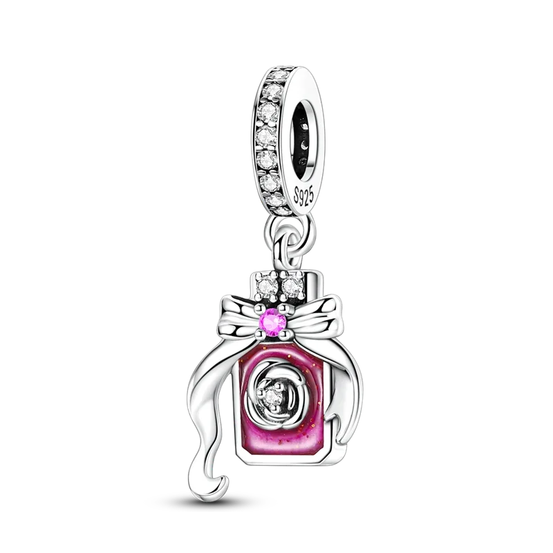 925 Sterling Silver Golden Autumn Charms | Maple Leaf & Pumpkin Beads Fit Original Bracelet DIY Jewelry Gift