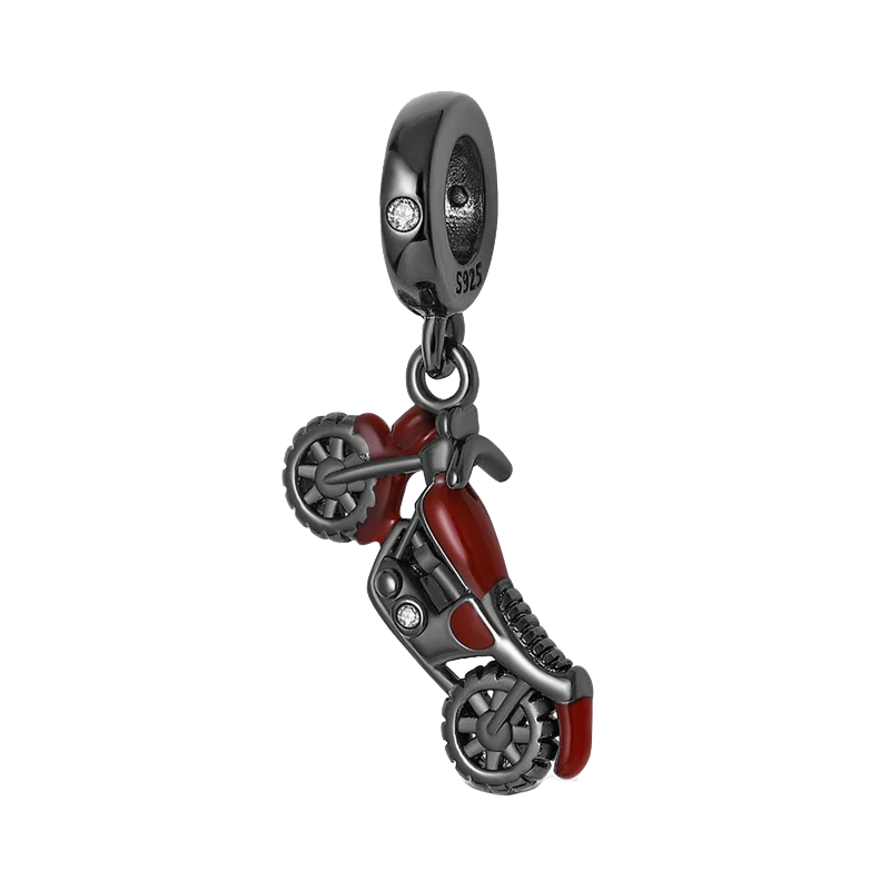 925 Sterling Silver Halloween Skull Bat Pumpkin Charm | Fit Original Bracelet & Necklace DIY Jewelry