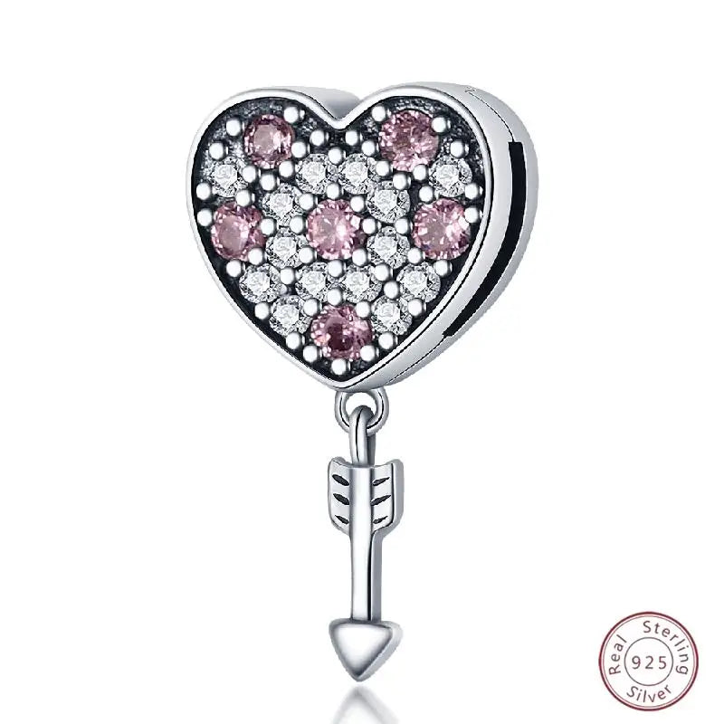 925 Sterling Silver Beaded Flat Pendant | Fantasy Original 3mm Beads for Women’s Bracelet Fine Jewelry