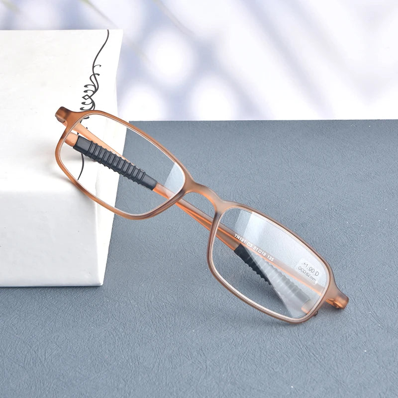GUANHAO Unisex Reading Glasses 👓 Clear TR90 Frame – Presbyopia 1.0