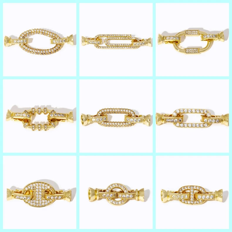 18K Gold Plated Brass Irregular Spacer Beads – 10/20Pcs Loose Bead Separators for DIY Bracelet & Jewelry Making