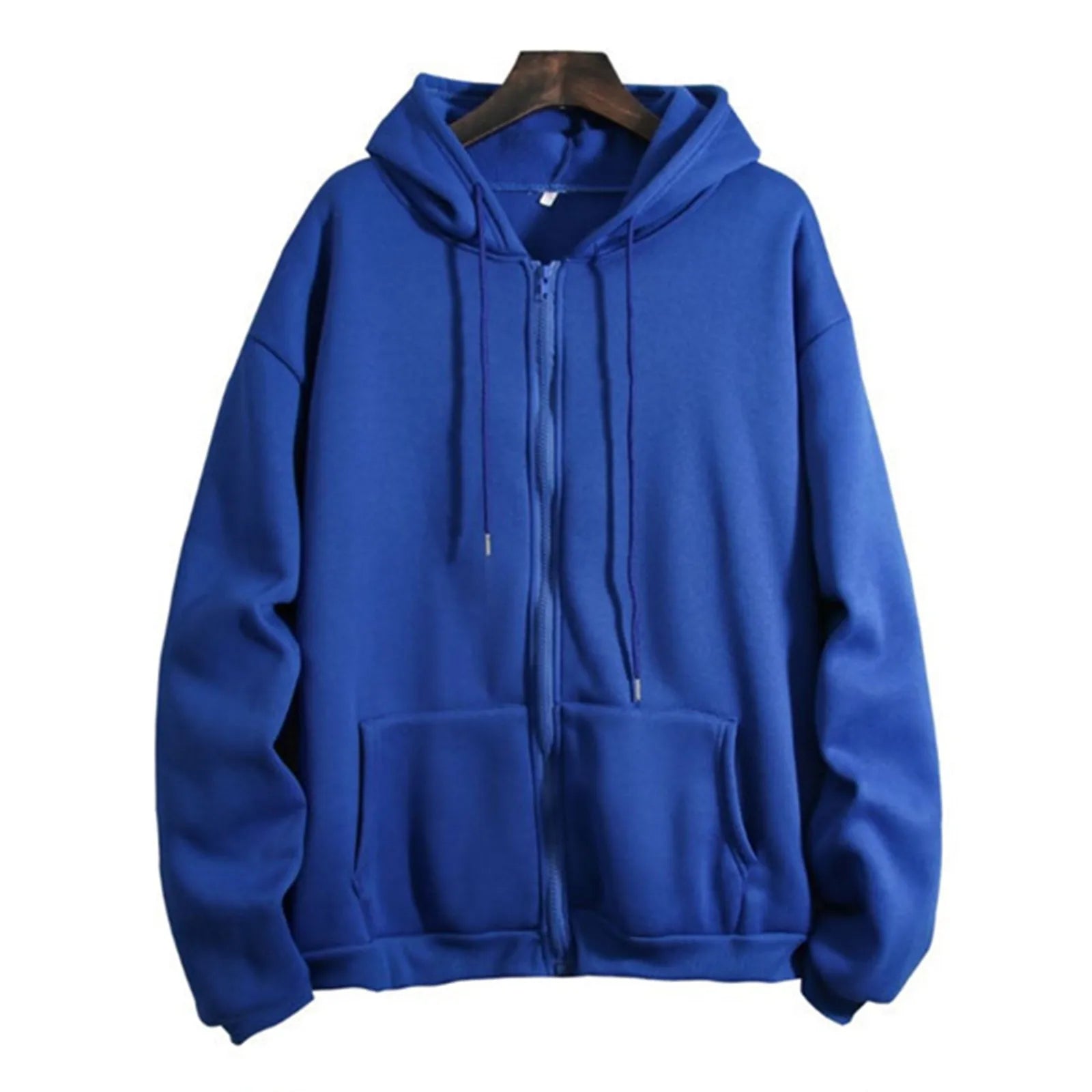 Autumn & Spring Women’s Zip Up Hoodie | Korean Style Casual Drawstring Sweatshirt Cardigan