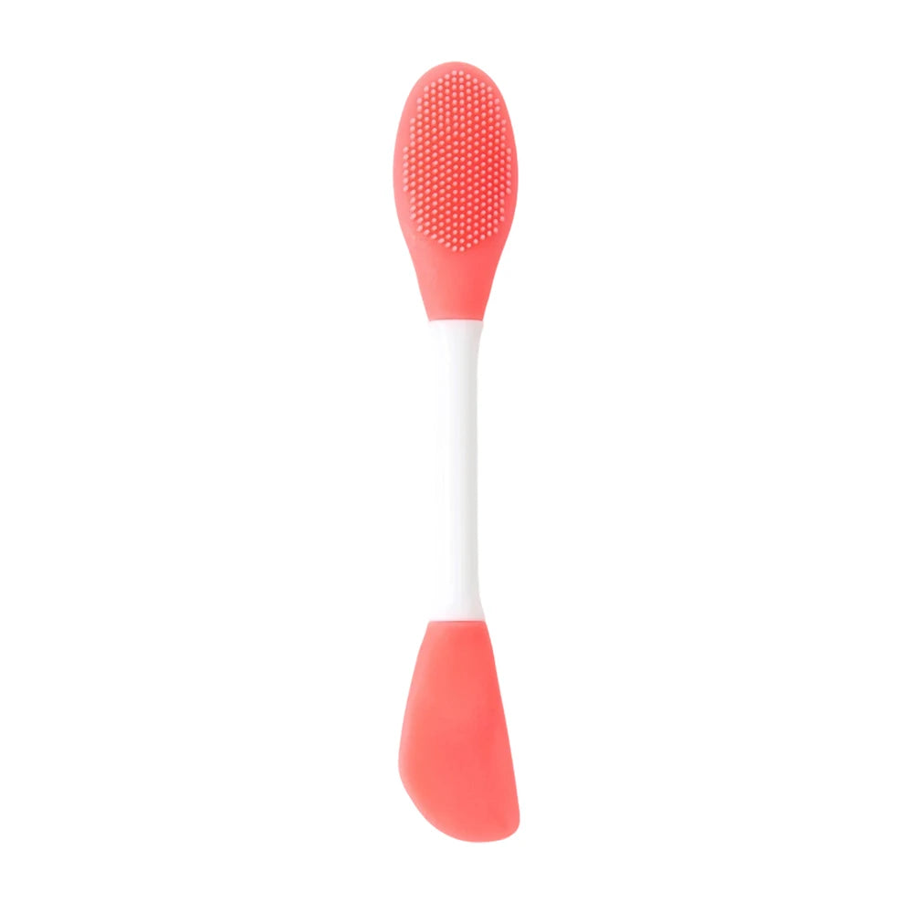 2-in-1 Facial Cleaning Silicone Brush & Mask Applicator – Skincare Spa Wash Tool