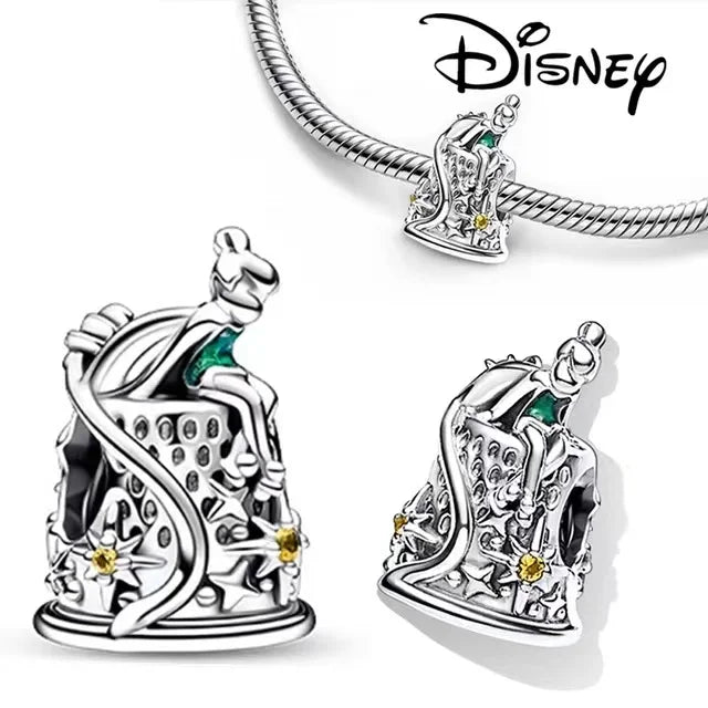 Miniso Disney 925 Sterling Silver Christmas Eve Series Charms | Poker Jack Skull Beads Fit Original Bracelet Women Jewelry Gift