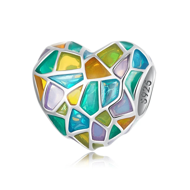 WOSTU 925 Sterling Silver Mixed Charms | Pet, Camera, Bee, Coffee & Ladybug Beads – Fit Original Pandora DIY Bracelet Jewelry