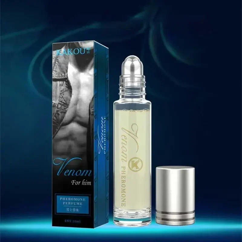 10ml Pheromone Perfume for Men & Women – Roll-On Essential Oil Fragrance, Long-Lasting Scent, Opposite Sex Attraction
