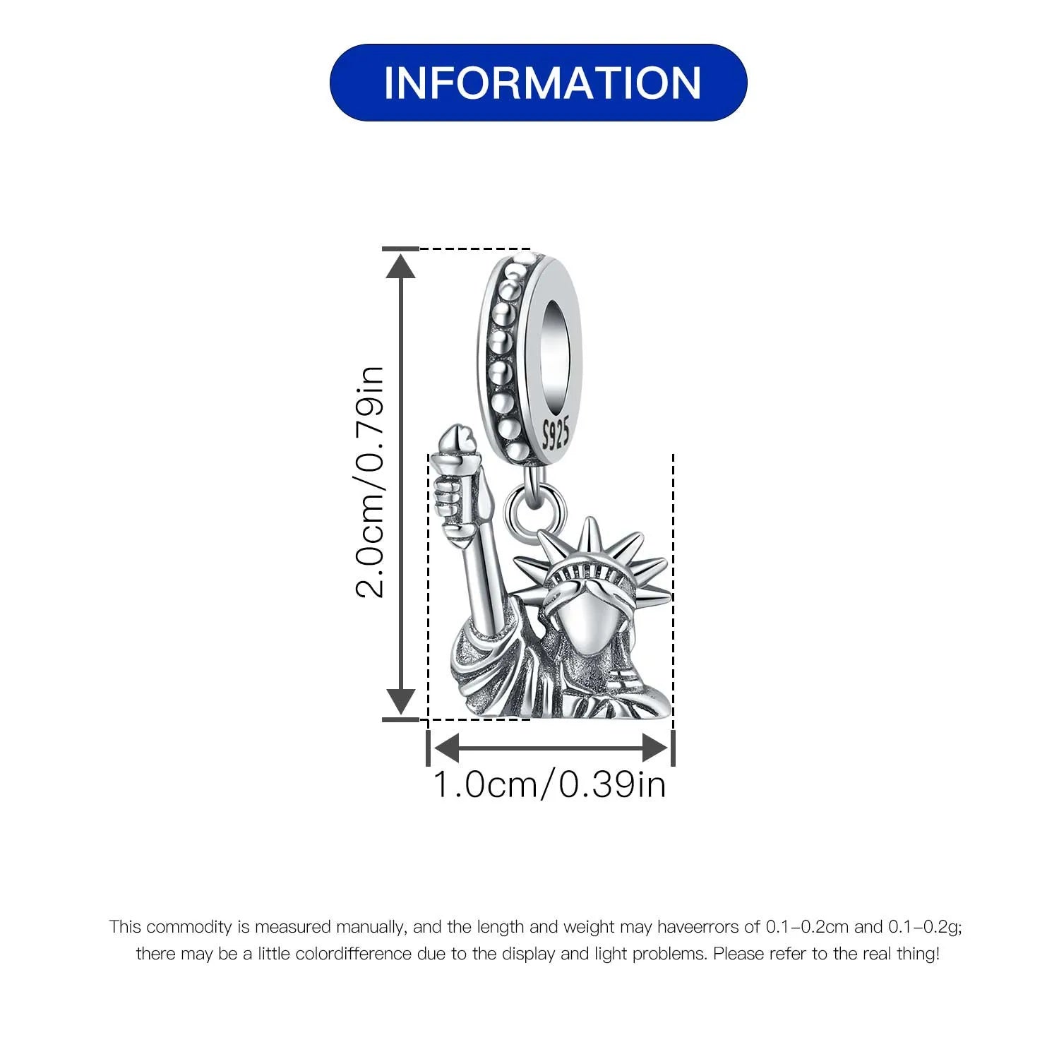 Orstarry 925 Sterling Silver Cartoon Nurse Charm Bead | Cute DIY Bracelet Jewelry Gift for Women