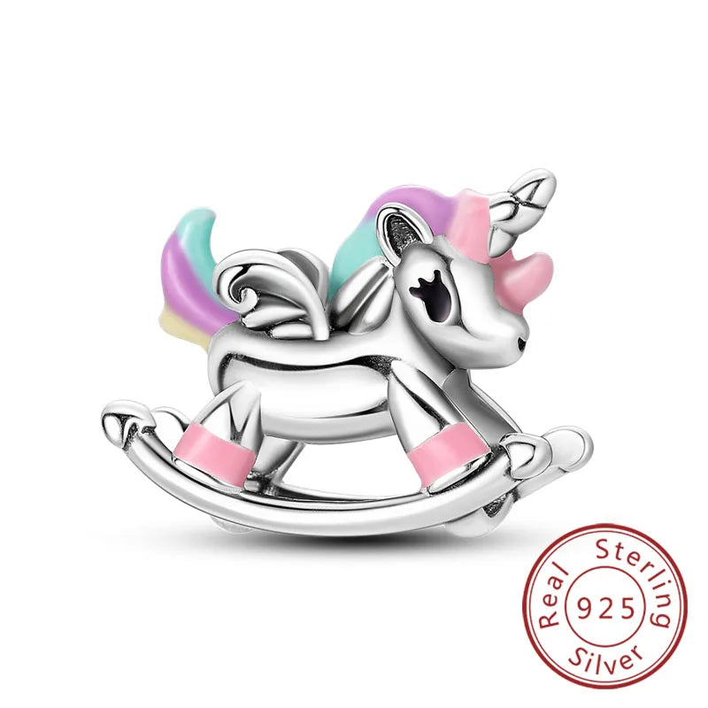 Cute Animal Puppy & Cat Charms | Fit Original 925 Sterling Silver Bracelet – DIY Women’s Fine Jewelry Beads