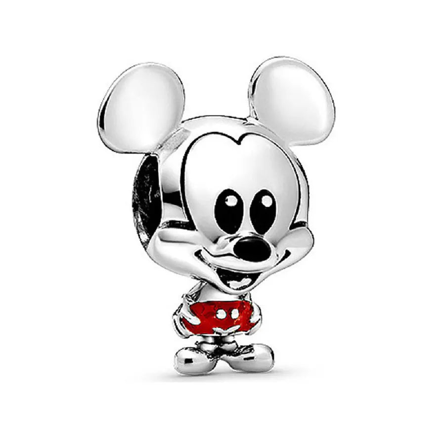 925 Sterling Silver Disney Spider-Man Charm Bead | Fits Pandora Bracelet | Women’s Fashion Jewelry Gift