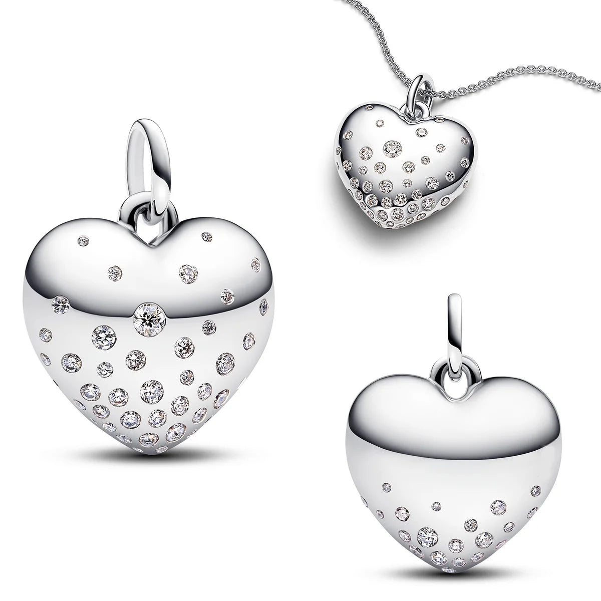 925 Sterling Silver Golden Charms – Horse, Lion & Castle Beads for Bracelets & Necklaces