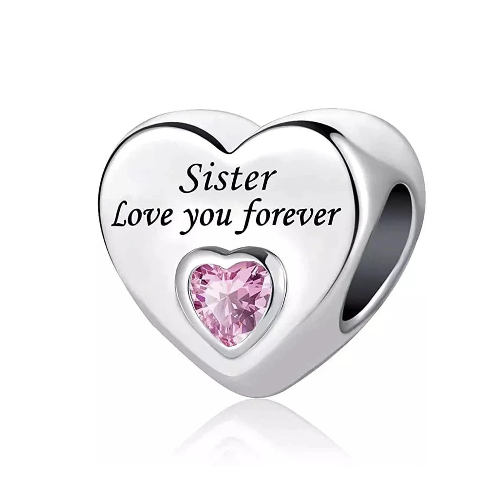 925 Silver 🎓☕ Coffee, Family & Travel Charm | Pandora Fit Bead DIY