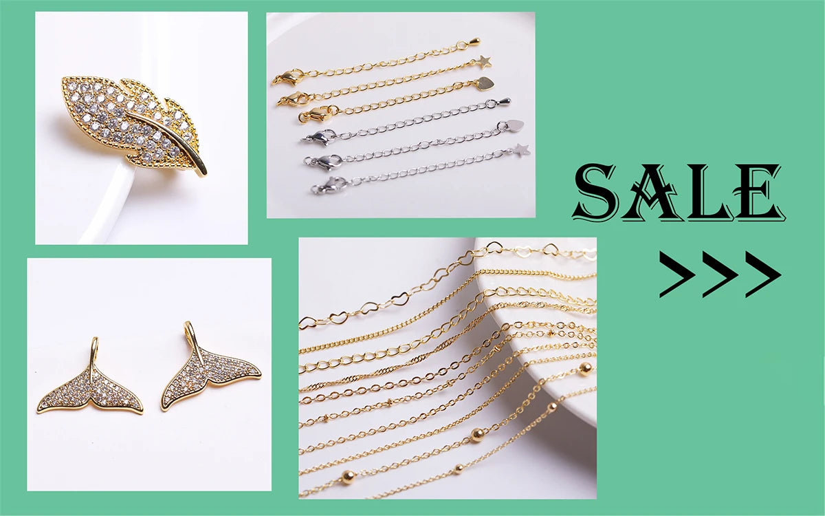 18K Gold Plated Zircon Round Spacer Beads | Brass Bracelet Beads for Jewelry Making | DIY Bead Separators Accessories