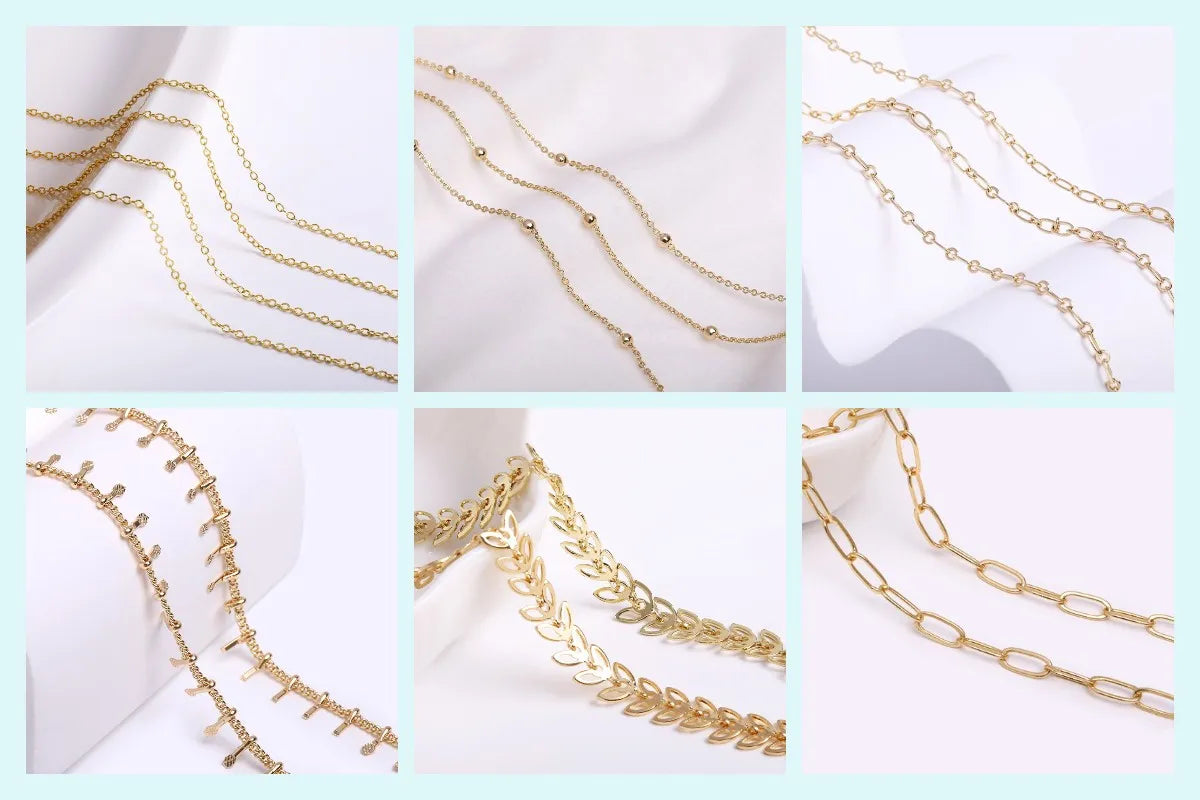 18K Gold Plated Brass Spacer Beads – Cut Pattern Round Stripe Separators for DIY Jewelry Making Accessories