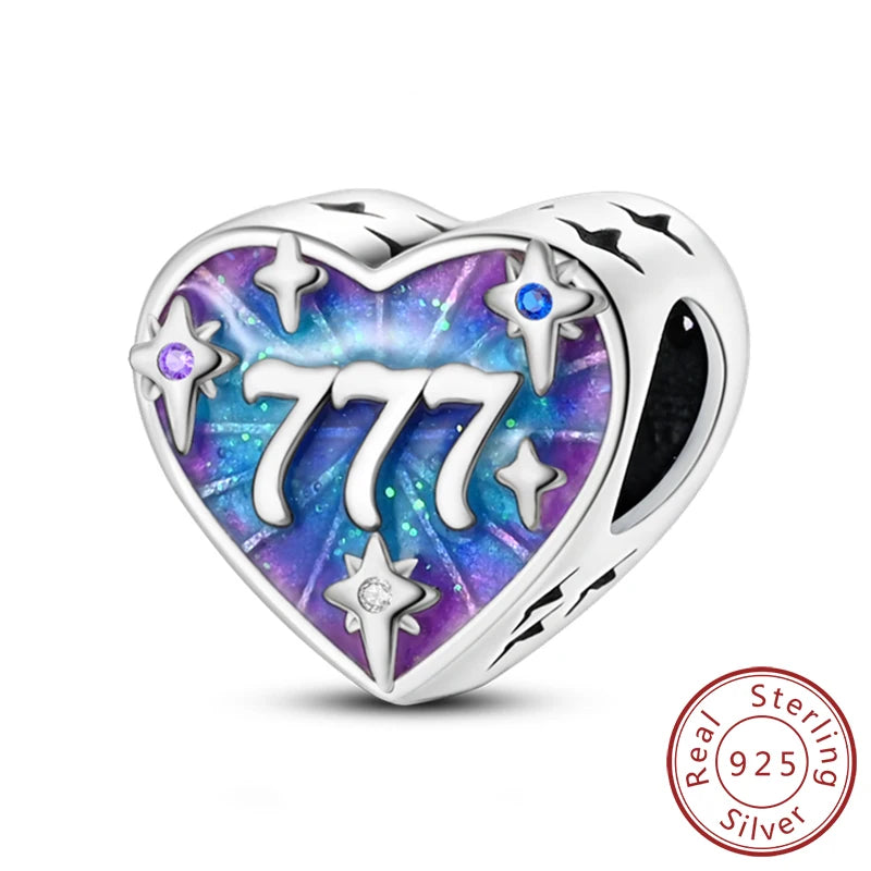 New 925 Sterling Silver Family Sister Love Heart Charm Bead | Original Bracelet DIY Jewelry Gift for Women